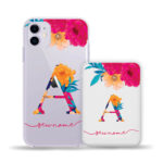 Capinha Personalizada Iniciais + Carregador Portátil 5.000 M