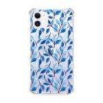 Capa Capinha Floral Azul Personalizada