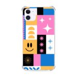 Capa capinha Estrelinhas Emoji Abstrato